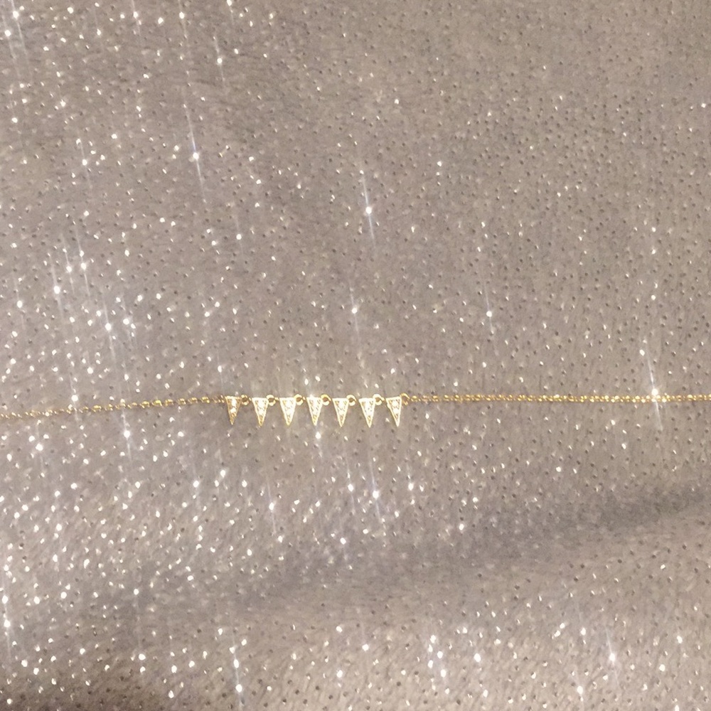 Cute gold plated necklace